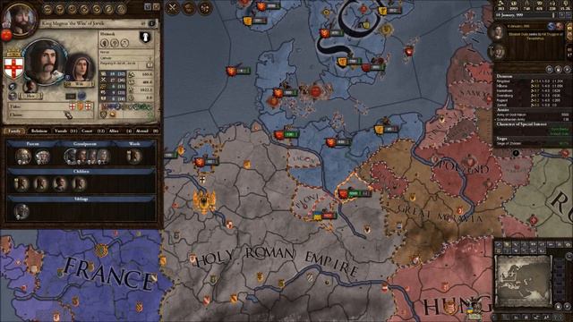 [24] Crusader Kings 2 The Old Gods (Norse Vikings) - War of the Empires pt. 1/2 | SurrealBeliefs смотреть онлайн