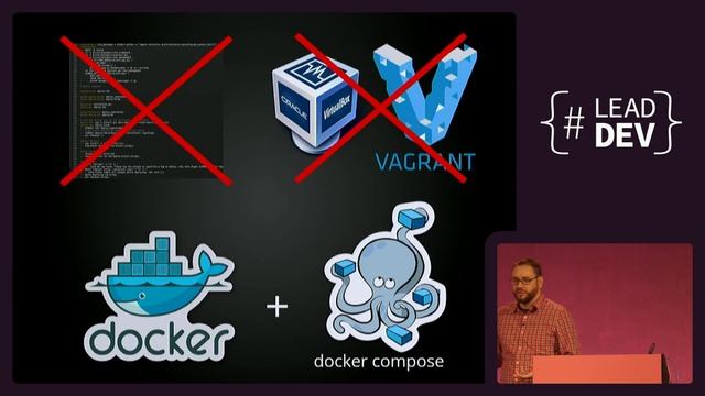 Building reproducible dev environments with Docker | Graham Gilchrist | #LeadDevLondon 2015 смотреть онлайн