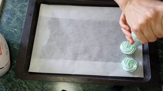 ПП Воздушные фисташковые пирожные.