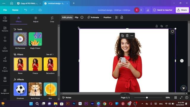 How to Edit Image in Canva | How to import image in Canva смотреть онлайн