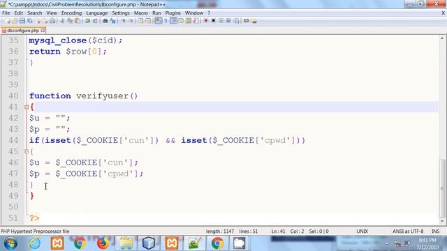 PHP Mysql Project Part 11 | Civil Problem Resolution смотреть онлайн