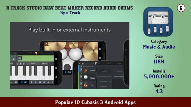 Popular 10 Cubasis 3 Android Apps смотреть онлайн