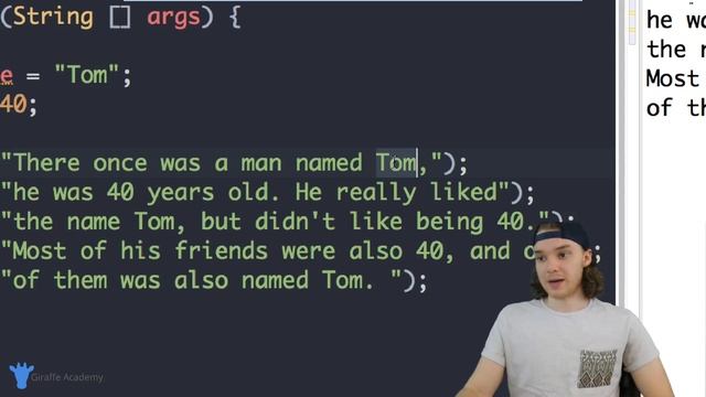 Variables - Java - Tutorial 5 смотреть онлайн