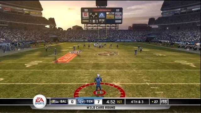 Madden NFL 10 - Titans vs. Ravens - HD (1 of 6) смотреть онлайн