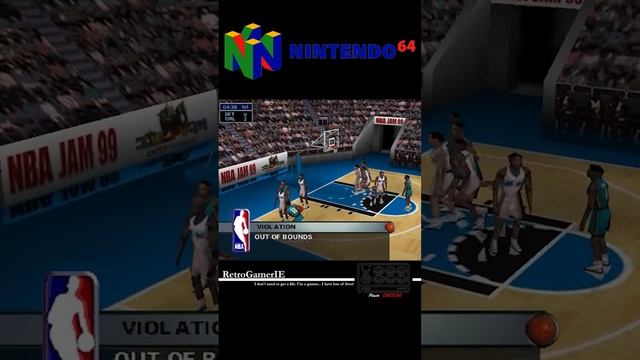 NBA Jam 99 #nintendo64 #retrogames #VideoMuseum #shorts #follow #followme смотреть онлайн