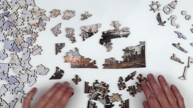 My First Wooden Jigsaw Puzzle - S.S. Great Britain Arriving In New York 1845 From Wentworth