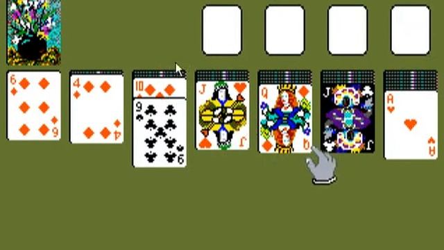 solitaire royale for Apple IIGS смотреть онлайн
