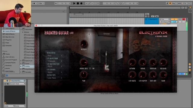 Haunted Guitar Lite - FREE Haunted Guitar VST Plugin ?? смотреть онлайн