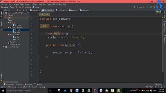 Java Object Oriented Programming 47 - Access Modifiers - Public in Java смотреть онлайн