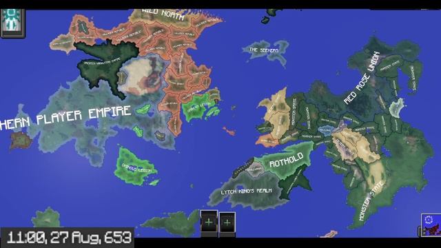 Hoi4 Timelapse But It's Literally Minecraft смотреть онлайн