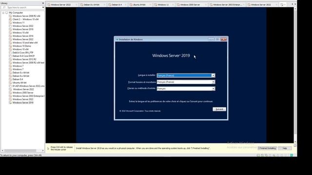 Comment installer Windows Server 2019 смотреть онлайн