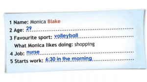 Spotlight 4 p.18 ex.1 Workbook CD