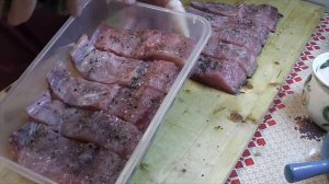 Маринуем для жарки филе сазана