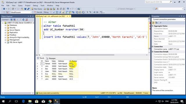 Tutorial 07: SQL Alter Statement - Add Column, Drop Column, Change Column Datatype смотреть онлайн