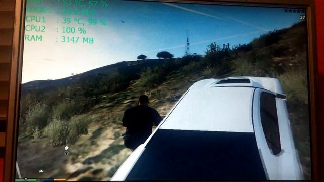 Test GTA V on Athlon II X2 250+ GTS 450 1GB смотреть онлайн