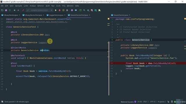 Mockito 2 tutorial for beginners: @InjectMocks annotation смотреть онлайн