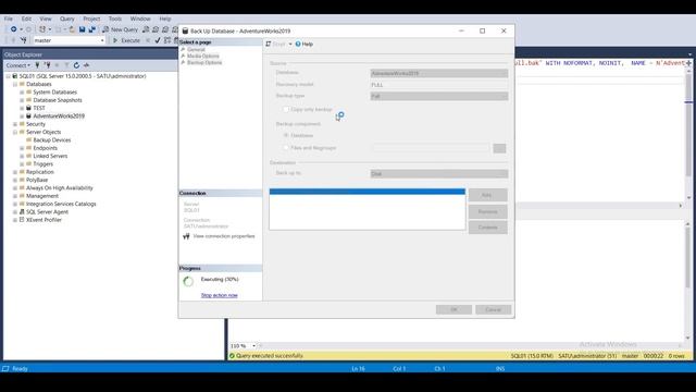Database Backup Nedir? | Full Backup İşlemi | MSSQL Server Eğitimi | 6. Ders смотреть онлайн