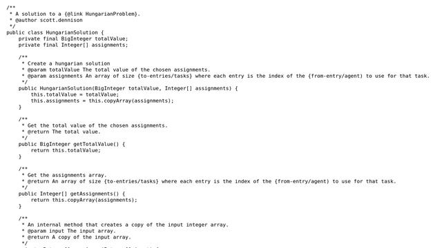 Code Review: Java Implementation of Hungarian Algorithm - part 1 смотреть онлайн