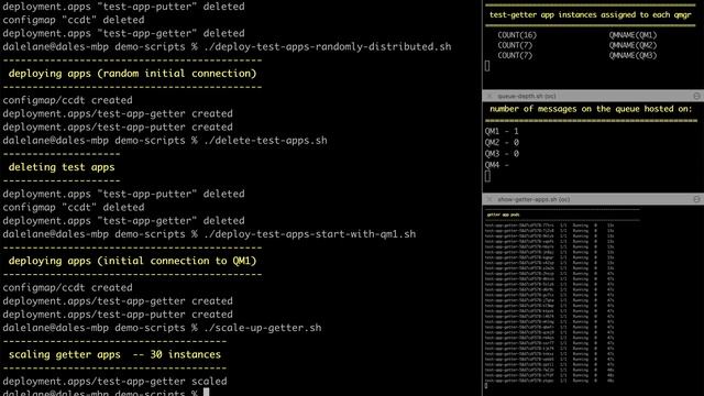 IBM MQ Uniform Clusters demo in OpenShift смотреть онлайн