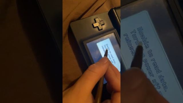 My first not read data game error Ds game card смотреть онлайн
