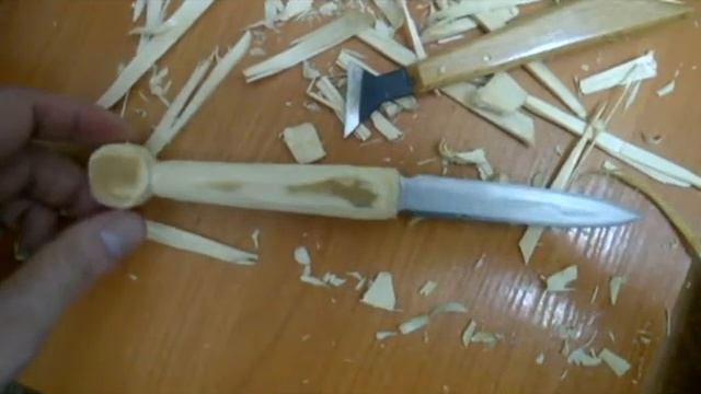Клинок. Часть 1 . Резьба по дереву. Blade. Part 1. Carving. смотреть онлайн