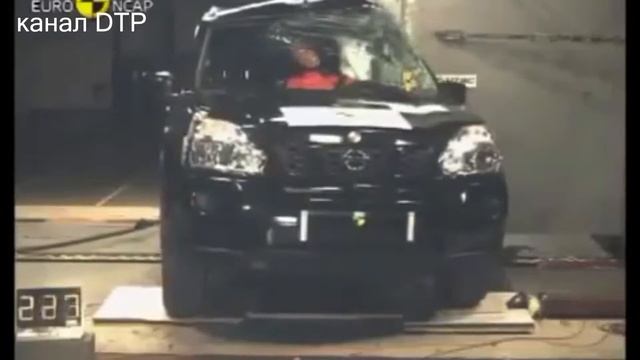 Краш тест Нисан Икстреил Crash Test Nissan X Trail смотреть онлайн