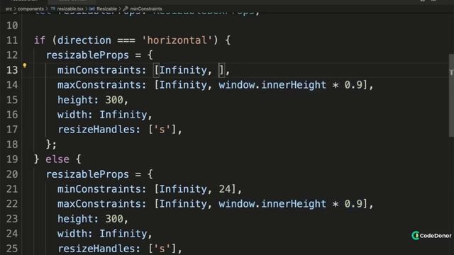 145. Applying Horizontal Resize Props | React with Typescript смотреть онлайн