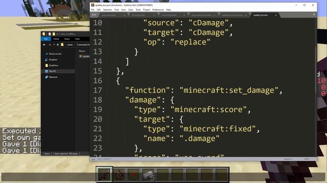 Custom Durability in Minecraft смотреть онлайн