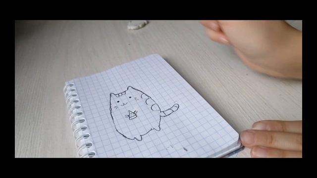 как нарисавать кота пушина с Арбузом #Семицветик смотреть онлайн