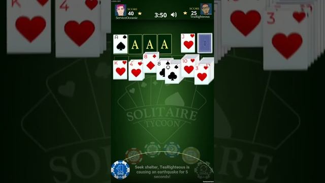Играй с друзьями онлайн в лучшие игры / Solitaire Online - Пасьянс Солитер
