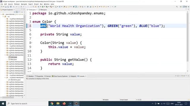 Java Tutorial For Beginners | Enumeration In Java | Java Enum Explained | SimpliCode смотреть онлайн
