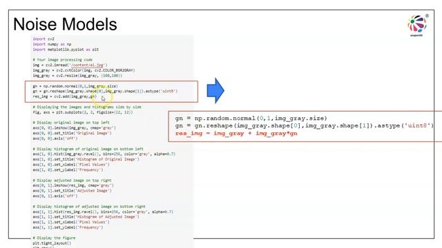 Noising and De-Noising Models | Image Processing | Open CV смотреть онлайн