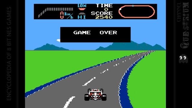 F-1 Race - 8 bit game смотреть онлайн
