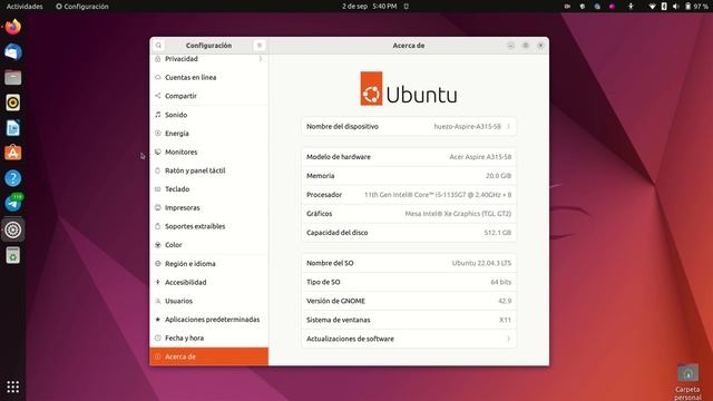 Ubuntu 22.04.3 LTS смотреть онлайн