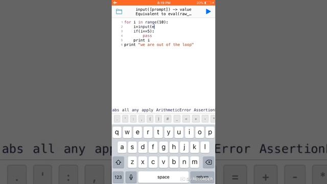 Break,continue and pass statements in python(tamil)|Python Lecture 13 смотреть онлайн