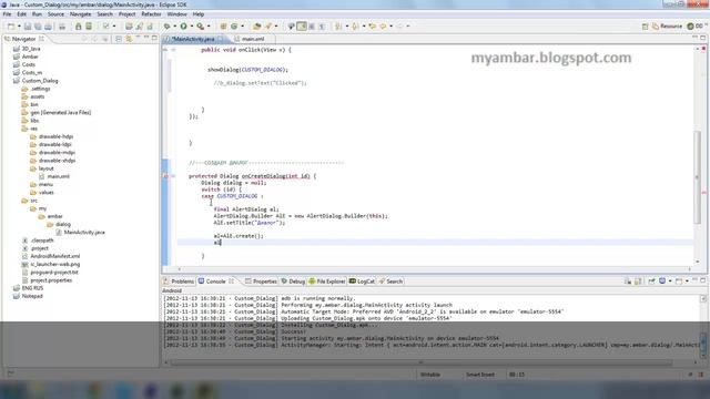 Создание Custom Dialog (часть 2. Создание Custom_Dialog) смотреть онлайн