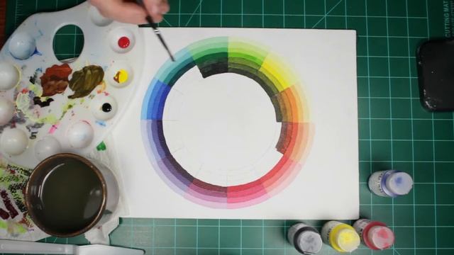 Making a Color Wheel and Introduction to Color Theory - Weekly Art Lessons Vol. 10 смотреть онлайн