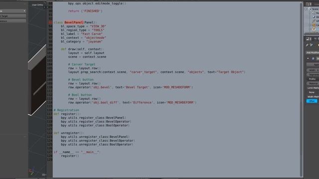 Blender Hardsurface Addon and Python Scripting смотреть онлайн