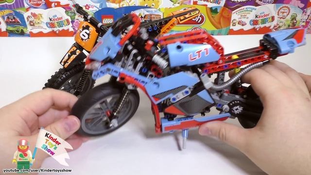LEGO Technic 42036 СПОРТБАЙК смотреть онлайн