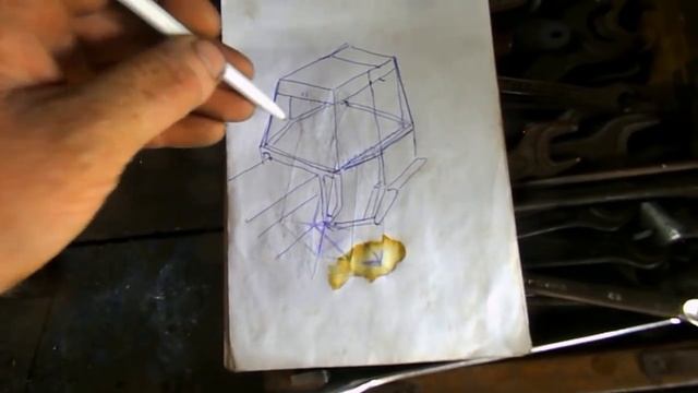 Самодельный трактор.Процесс сборки.Рамка лобового стекла. #131 смотреть онлайн