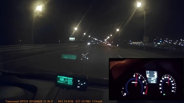 Разгон 0-100: Hyundai Solaris 1.6MT (Paulus-Chip)