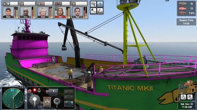 Lets Play Deadliest Catch Alaskan Storm - Ep 5 смотреть онлайн