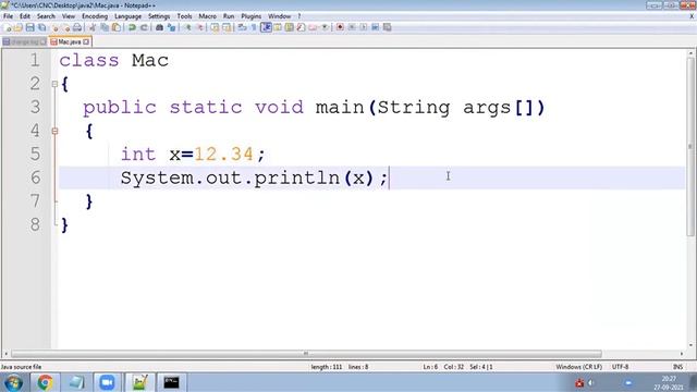 Class 5 Number System part 2 & Type cast in Java смотреть онлайн