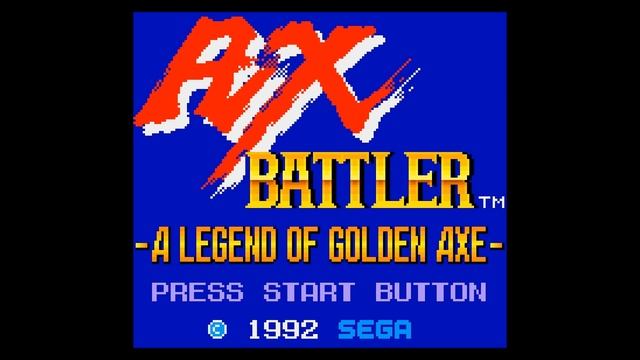 Ax Battler - A Legend of Golden Axe (Game Gear) - BGM 10: Death Adder's Castle смотреть онлайн