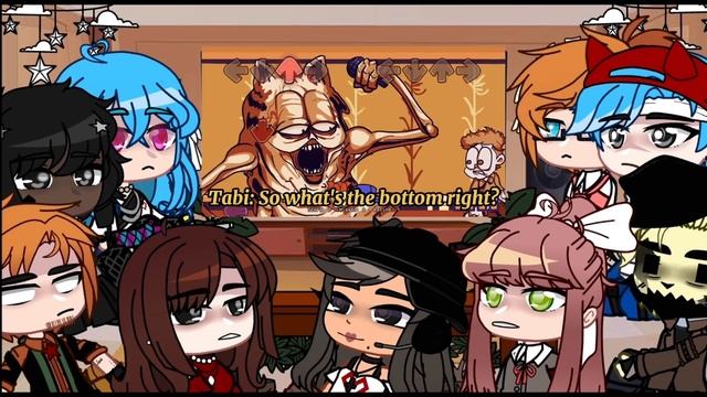 Friday Night Funkin' React To VS Gorefield FULLWEEK//Gachaclub//FNFMOD(Garfield Gameboy'd)??