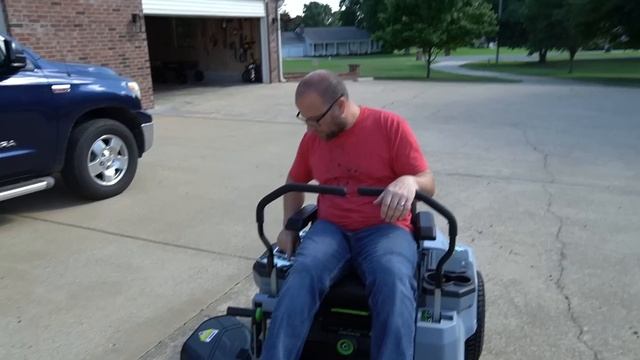 EGO Z6 ELECTRIC Zero Turn Mower - The FIRST of its Kind! //Unpaid Review! смотреть онлайн