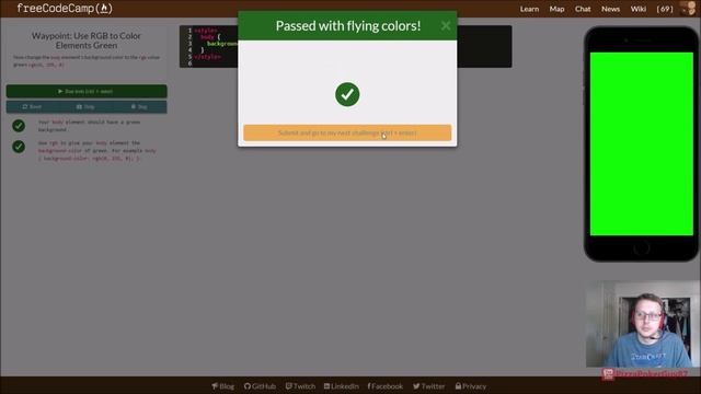 HTML and CSS FreeCodeCamp: Part 6 Exercises 61-69 смотреть онлайн