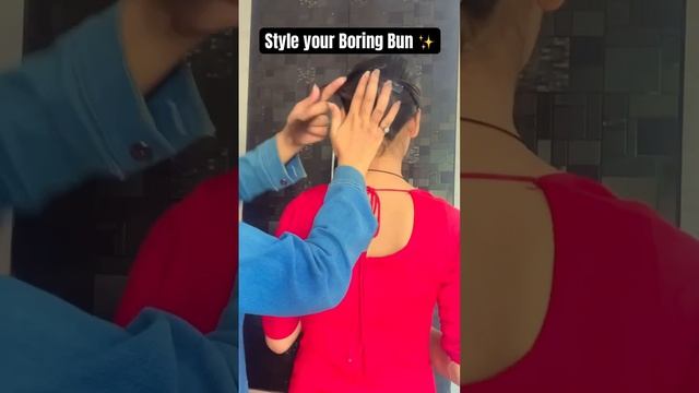 Style your Bun in 5min #hairstyle #youtubeshorts #trending #short смотреть онлайн