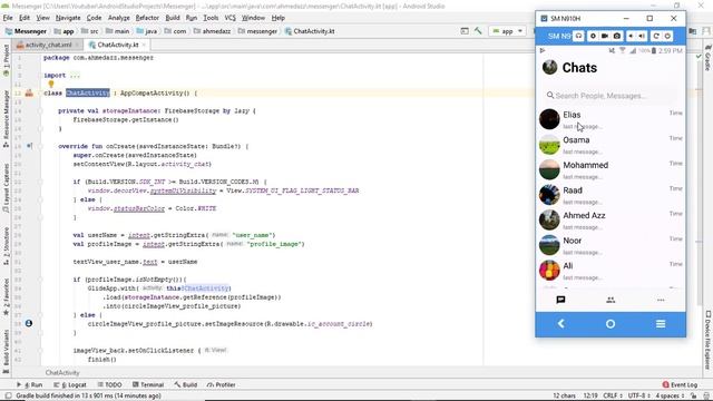 Android Messenger App 2019 - Android Firebase Tutorials - Part 22 смотреть онлайн