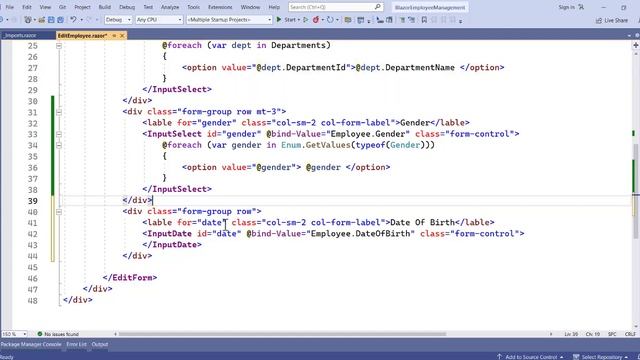 ASP.NET Core Blazor - 27 - ASP.NET Core Blazor DatePicker. смотреть онлайн